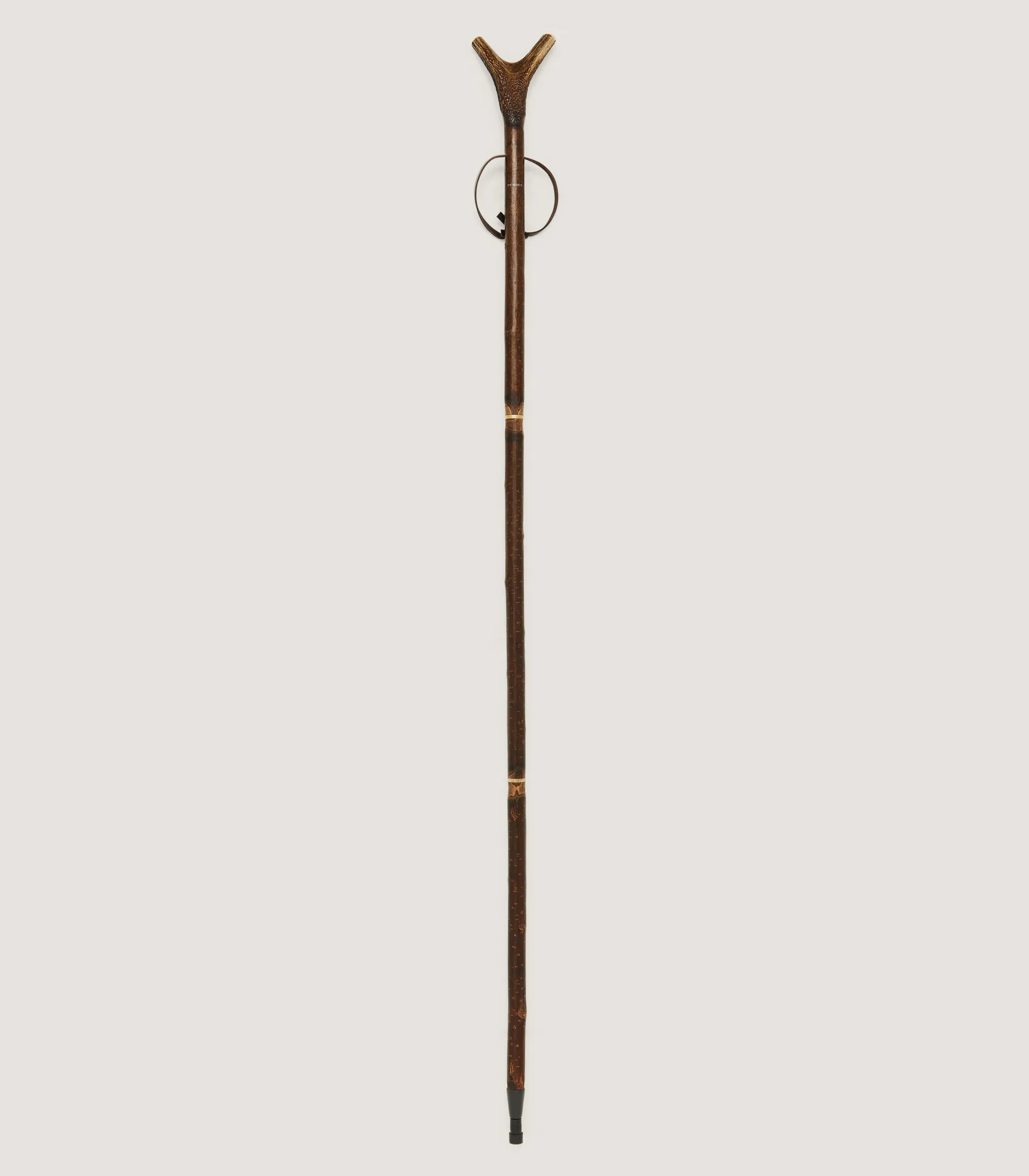 Walking Sticks|Purdey Adjustable Travel Staghorn Thumbstick