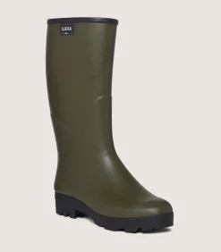 Footwear|Footwear|Purdey Aigle Chambord Neo Mesh Boots in Khaki Green