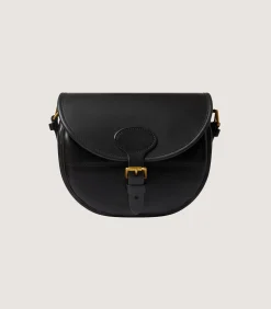 Gun Covers, Cartridge Bags & Belts|Purdey Bridle Leather Cartridge Bag In Dark Brown