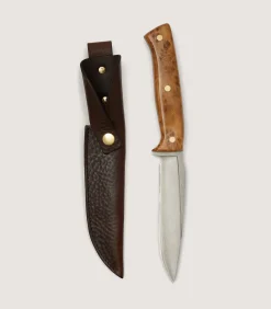 Knives|Purdey Coldharbour Hunter Knife - 5 inch In Burr Oak