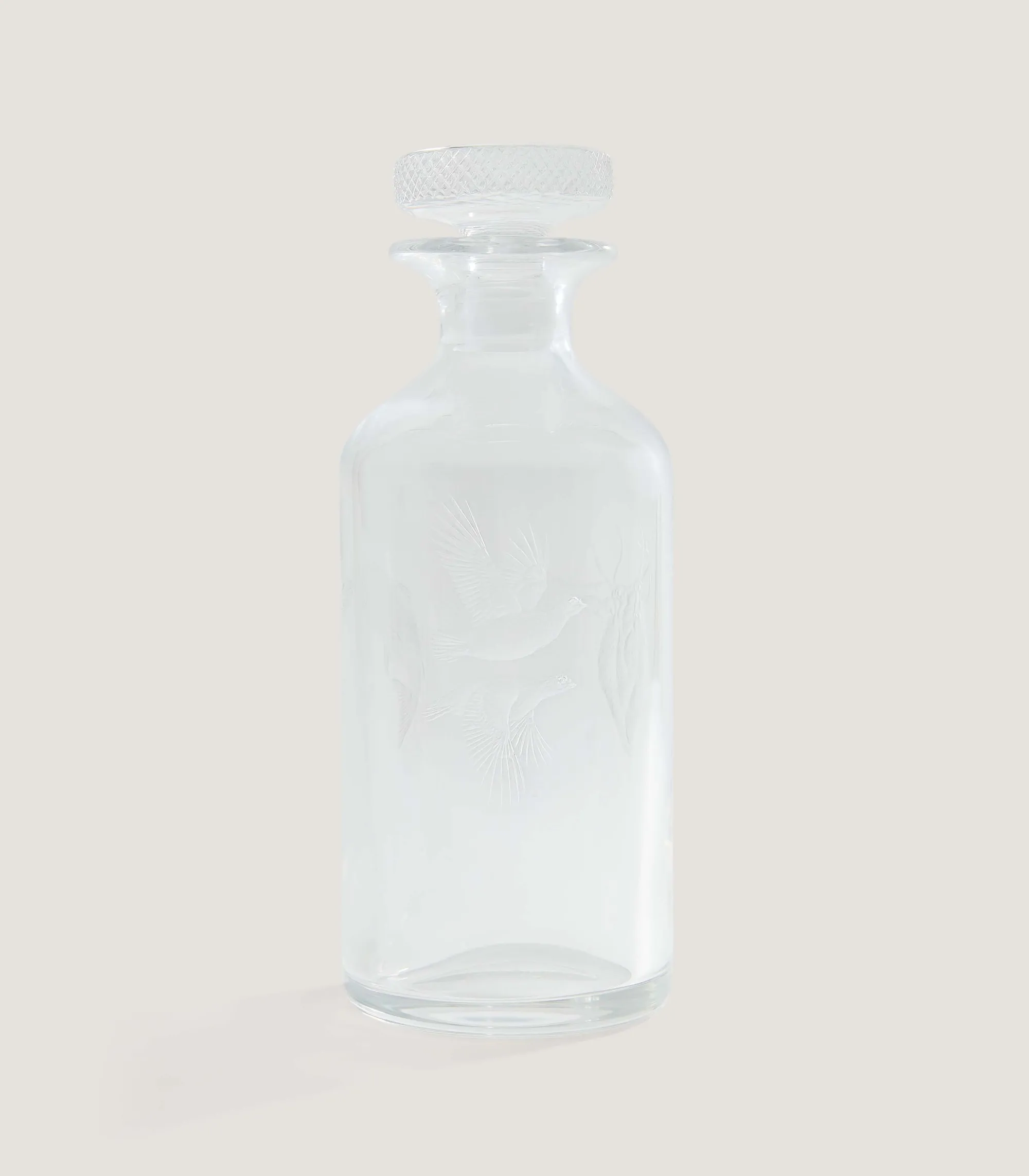 Flask & Drinks Accessories|Purdey Copper Wheel Engraved Macnab Challenge Crystal Decanter