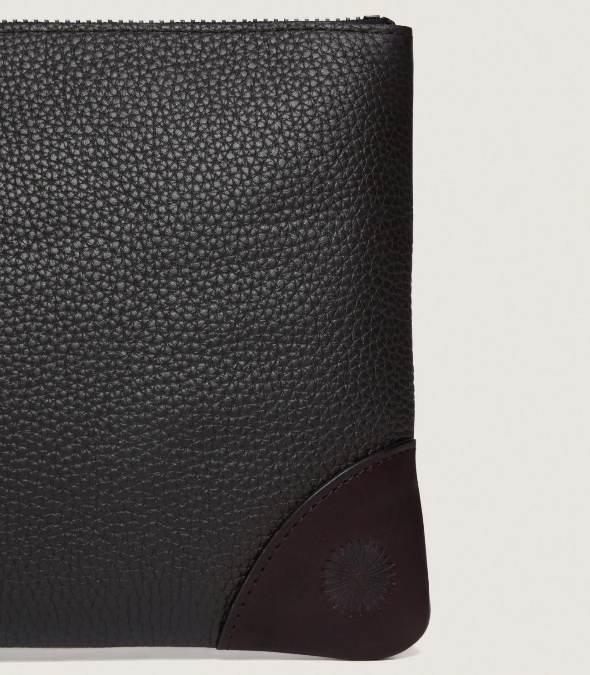 Leather Goods|Purdey Detachable Pouch in Dark Brown