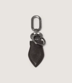 Leather Goods|Purdey Featherburst Keyring In Dark Brown