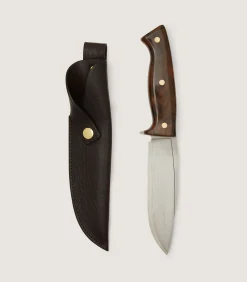 Knives|Purdey Flagstaff Hunter Knife - 5 inch In Walnut