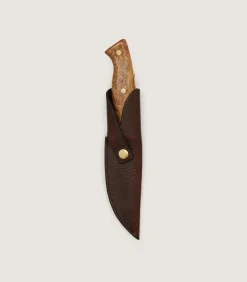Knives|Purdey Flagstaff Hunter Knife - 4 inch In Burr Oak
