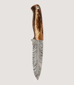 Knives|Purdey Giraffe Bone Bushcraft Set In Steel