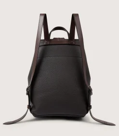 Leather Goods|Purdey Leather Backpack Ghillie In Dark Brown