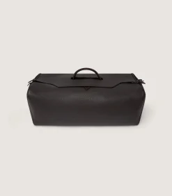 Leather Goods|Purdey Leather Holdall Suiter Decoy in Dark Brown