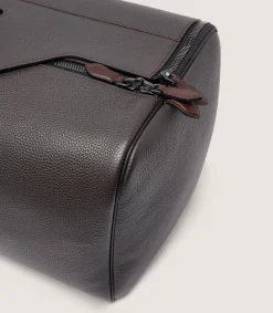 Leather Goods|Purdey Leather Holdall Suiter Decoy in Dark Brown