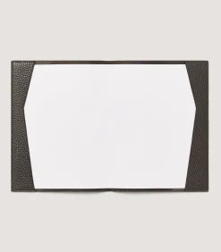 Leather Goods|Purdey Leather Notebook Cover in Dark Brown