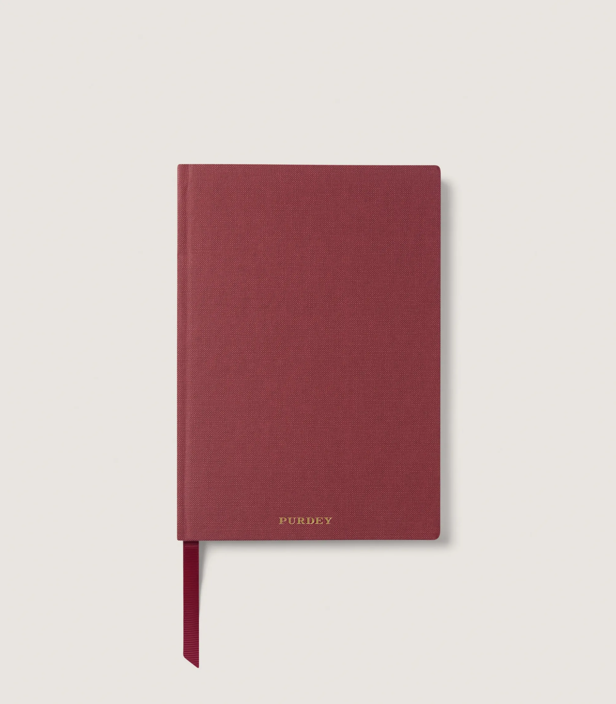 Leather Goods|Purdey Leather Notebook Cover in Dark Brown