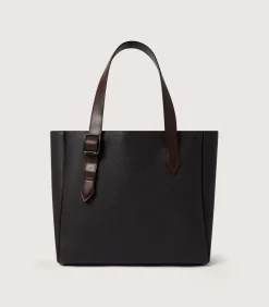 Leather Goods|Purdey Leather Tote Keeper In Dark Brown