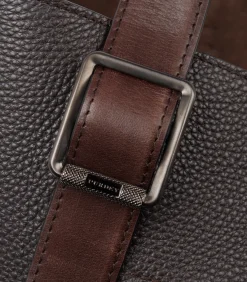 Leather Goods|Purdey Leather Tote Keeper In Dark Brown