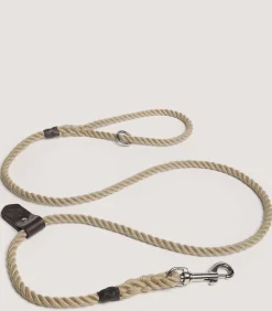 Dog & Falcon Accessories|Purdey Lightweight Rope Trigger Lead In Natural