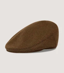 Hats & Caps|Hats & Caps|Purdey Litton Short Peak Tweed Cap In Audley