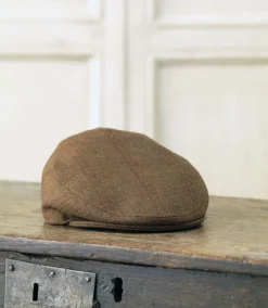 Hats & Caps|Hats & Caps|Purdey Litton Short Peak Tweed Cap In Audley
