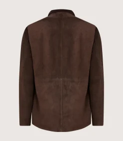 Fleece & Jackets|Purdey Men's Acton Jacket In Walnut
