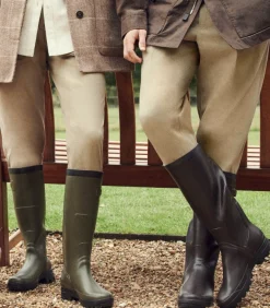 Trousers & Breeks|Purdey Men's Brushed Cotton Twill Flat Front Trousers In Khaki