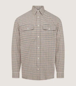 Shirts & Polos|Purdey Men's Club Check Double Pocket Shirt