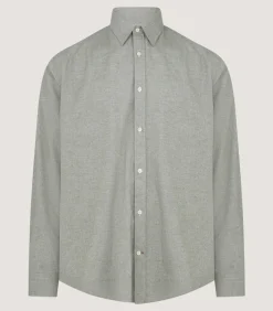 Shirts & Polos|Purdey Men's Flannel Shirt in Sage