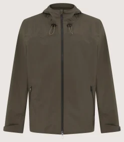 Fleece & Jackets|Outerwear|Purdey Men's Gloucestershire Lightweight Jacket in Drab