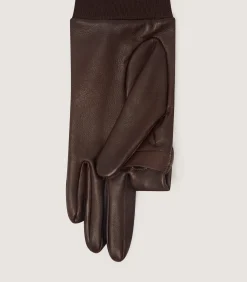 Socks & Gloves|Purdey Men's Hairsheep Leather Sporting Gloves Left Handed In Brown
