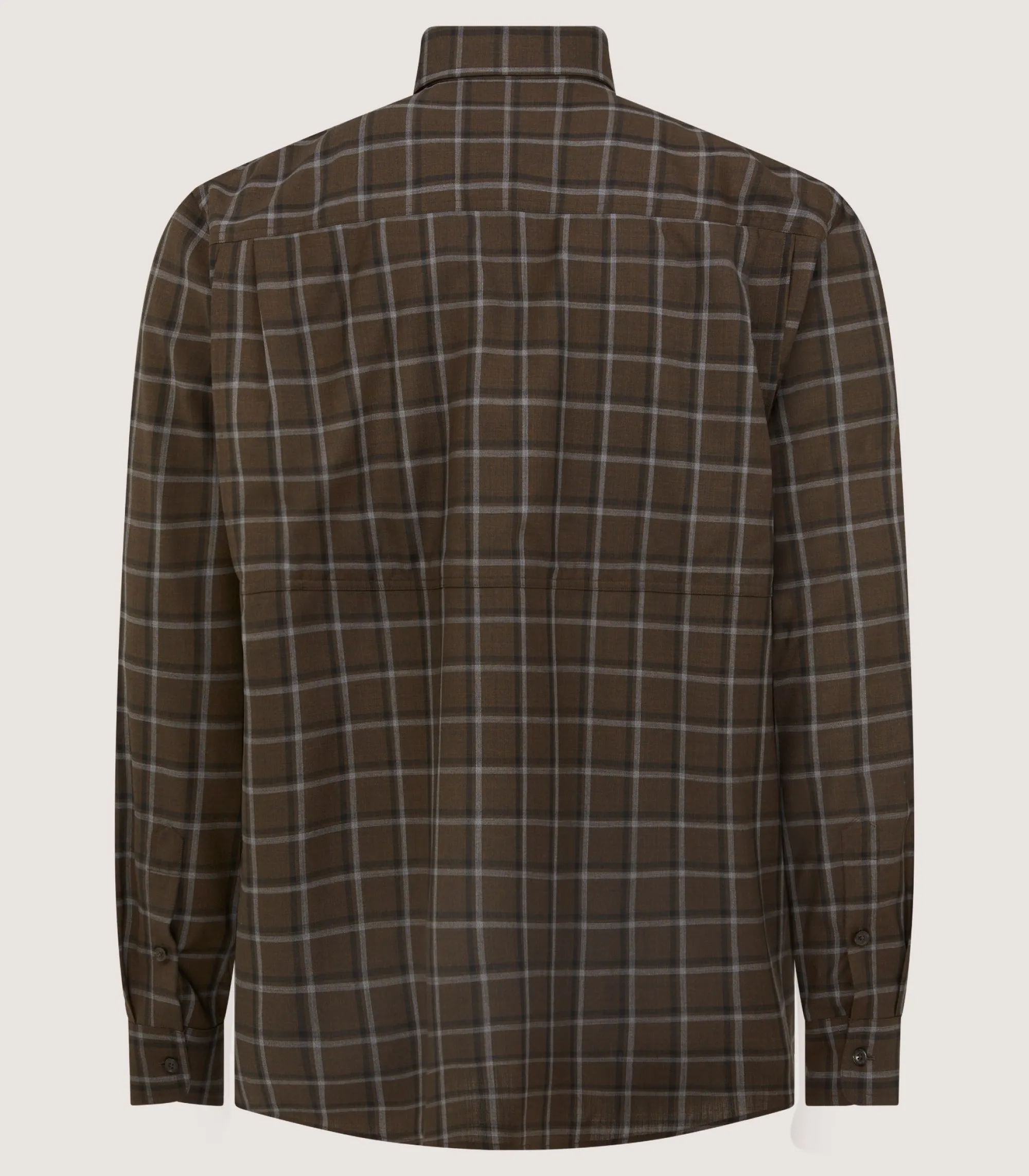 Shirts & Polos|Purdey Men's Merino Field Shirt in Loden
