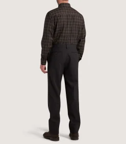 Shirts & Polos|Purdey Men's Merino Field Shirt in Loden