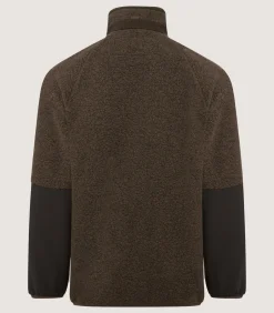 Fleece & Jackets|Outerwear|Purdey Men's Merino Lux Fleece Jacket In Walnut