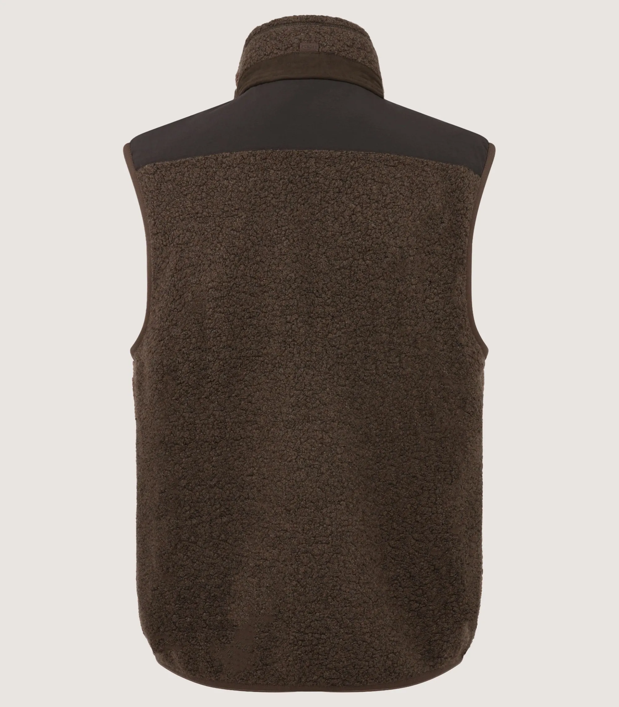 Fleece & Jackets|Sporting Vests & Gilets|Purdey Men's Merino Fleece Gilet In Walnut