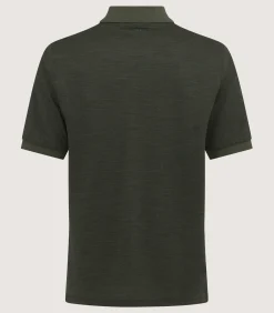 Shirts & Polos|Purdey Men's Merino Tech Pique Polo in Loden