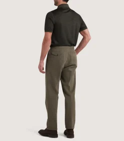 Shirts & Polos|Purdey Men's Merino Tech Pique Polo in Loden