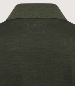 Shirts & Polos|Purdey Men's Merino Tech Pique Polo in Loden