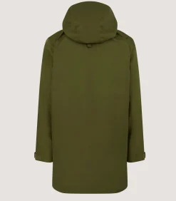 Outerwear|Purdey Men's Northumberland 2-In-1 Lightweight Coat In Pine Green