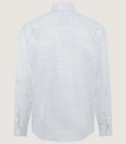 Shirts & Polos|Purdey Men's Pale Indigo Double Pocket Shirt