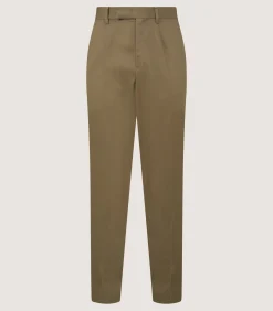 Trousers & Breeks|Purdey Men's Performance Twill Chino in Flax