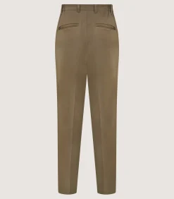 Trousers & Breeks|Purdey Men's Performance Twill Chino in Flax