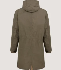 Outerwear|Purdey Men's Ridge Parka Jacket In Tobacco