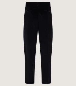 Trousers & Breeks|Purdey Men's Side Buckle Trouser In Black