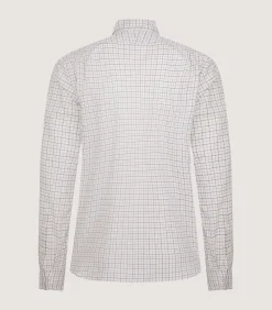 Shirts & Polos|Purdey Men's Summer Sporting Tattersall Double Cuff Shirt