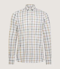 Shirts & Polos|Purdey Men's Summer Sporting Windowpane Pocket Shirt In Green