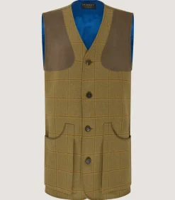 Sporting Vests & Gilets|Purdey Men's Technical Tweed Sporting Vest In Berkshire