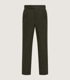 Trousers & Breeks|Purdey Men's Technical Tweed Two Pleat Sporting Trousers In Strathbeg