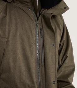 Field Coats|Purdey Men's Technical Yorkshire Field Coat in Drab