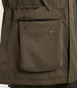 Field Coats|Purdey Men's Technical Yorkshire Field Coat in Drab