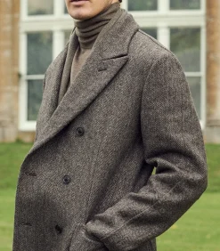 Outerwear|Purdey Men's Town and Country Coat In Antler