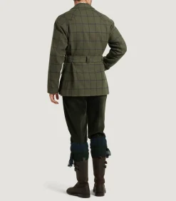 Fleece & Jackets|Outerwear|Purdey Men's Tweed Norfolk Jacket In Rannoch