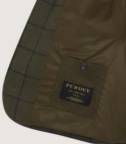 Fleece & Jackets|Outerwear|Purdey Men's Tweed Norfolk Jacket In Rannoch