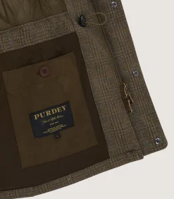 Field Coats|Purdey Men's Tweed Raglan Field Coat in Morlich