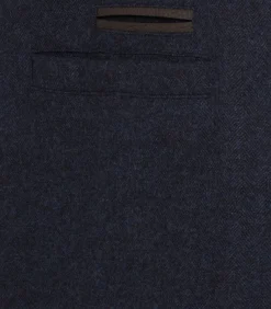 Sporting Vests & Gilets|Purdey Men's Warwick Stand Collar Gilet in Midnight Navy